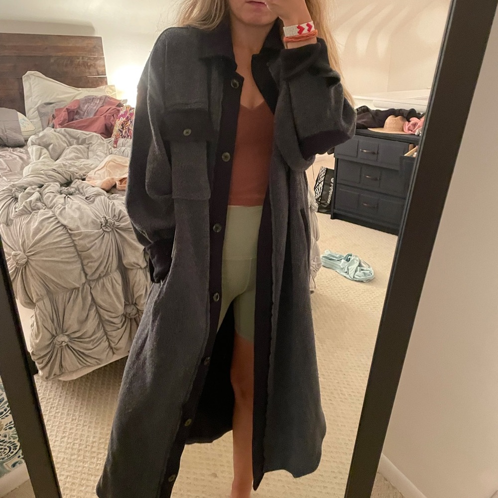 Free people long ruby jacket